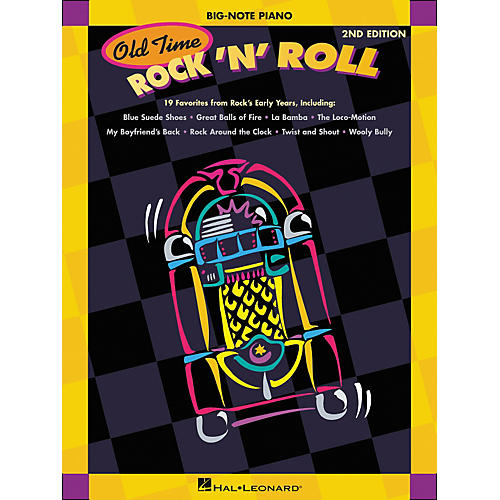 Hal Leonard Old Time Rock N Roll for Big Note Piano 2nd Edition