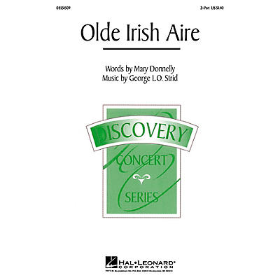 Hal Leonard Olde Irish Aire (2-Part and Piano) 2-Part composed by Mary Donnelly
