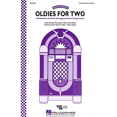 Hal Leonard Oldies for Two (Collection) 2-Part arranged by Roger Emerson