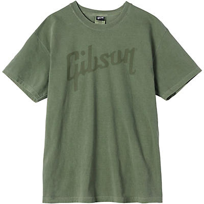 Gibson Olive Logo T-Shirt
