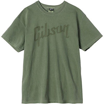 Gibson Olive Logo T-Shirt