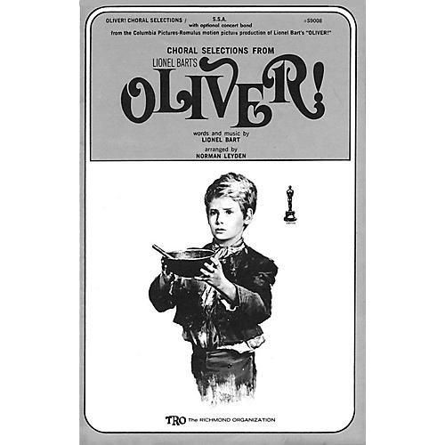 TRO ESSEX Music Group Oliver! (Choral Selections) SSA Arranged by Norman Leyden