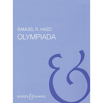 Boosey and Hawkes Olympiada (Full Score) Concert Band Composed by Samuel R. Hazo