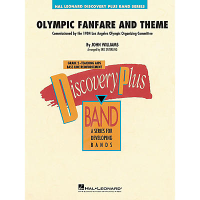 Hal Leonard Olympic Fanfare and Theme - Discovery Plus Concert Band Series Level 1 arranged by Eric Osterling