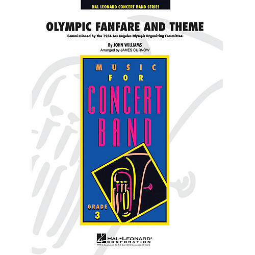 Hal Leonard Olympic Fanfare and Theme - Young Concert Band Series Level 3 arranged by James Curnow