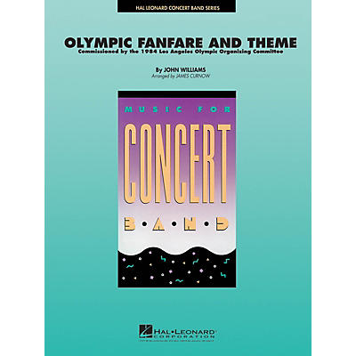 Hal Leonard Olympic Fanfare and Theme Concert Band Level 4 Arranged by James Curnow