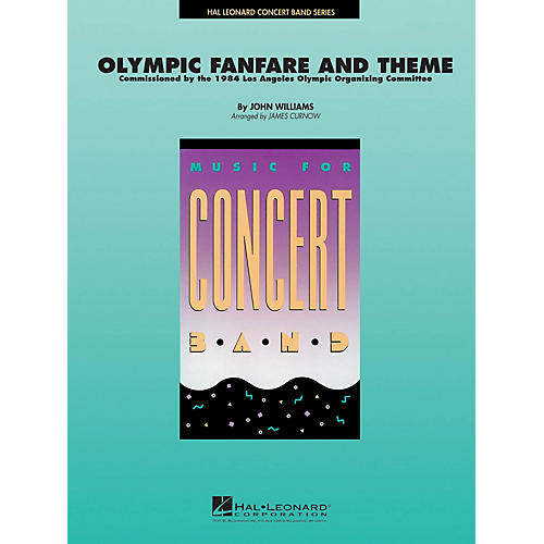 Hal Leonard Olympic Fanfare and Theme Concert Band Level 4 Arranged by James Curnow