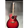 Used Guild Om-240ce Acoustic Electric Guitar Burgundy