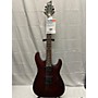 Used Schecter Guitar Research Omen 6 Solid Body Electric Guitar Maroon