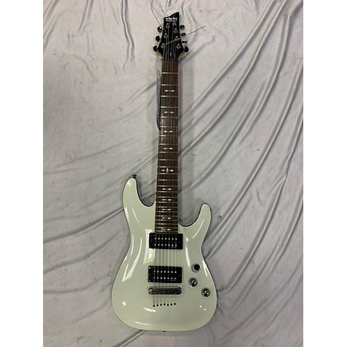 Schecter Guitar Research Omen 7 Solid Body Electric Guitar Olympic White