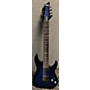 Used Schecter Guitar Research Omen 7 Solid Body Electric Guitar Ocean Blue Burst