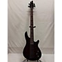 Used Schecter Guitar Research Omen Elite 4 Electric Bass Guitar Red