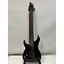 Used Schecter Guitar Research Omen Elite 8 Left Handed Solid Body Electric Guitar Dark Cherry Burst