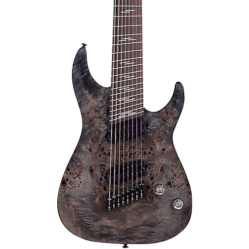 Schecter Guitar Research Omen Elite-8 MS Electric Guitar Condition 2 - Blemished Charcoal 197881343385