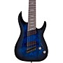 Open-Box Schecter Guitar Research Omen Elite-8 MS Electric Guitar Condition 2 - Blemished See-Thru Blue Burst 197881431686