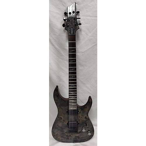 Schecter Guitar Research Omen Elite Diamond Series Solid Body Electric Guitar Charcoal