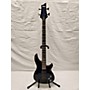 Used Schecter Guitar Research Omen Elite Electric Bass Guitar Trans Blue