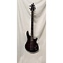 Used Schecter Guitar Research Omen Elite Electric Bass Guitar Black Cherry