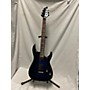 Used Schecter Guitar Research Omen Elite Solid Body Electric Guitar Blue