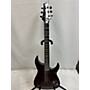 Used Schecter Guitar Research Omen Elite Solid Body Electric Guitar Trans Red