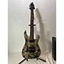 Used Schecter Guitar Research Omen Elite Solid Body Electric Guitar Natural