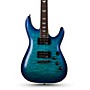 Open-Box Schecter Guitar Research Omen Extreme-6 Electric Guitar - Condition 1 - Mint Ocean Blue Burst