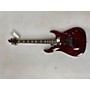 Used Schecter Guitar Research Omen Extreme 6 Floyd Rose Solid Body Electric Guitar Trans Crimson Red