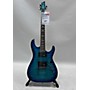 Used Schecter Guitar Research Omen Extreme 6 Solid Body Electric Guitar AQUA BURST