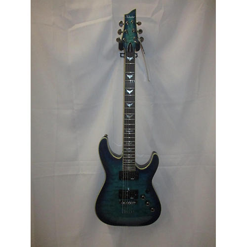 Schecter Guitar Research Omen Extreme 6 Solid Body Electric Guitar blueburst