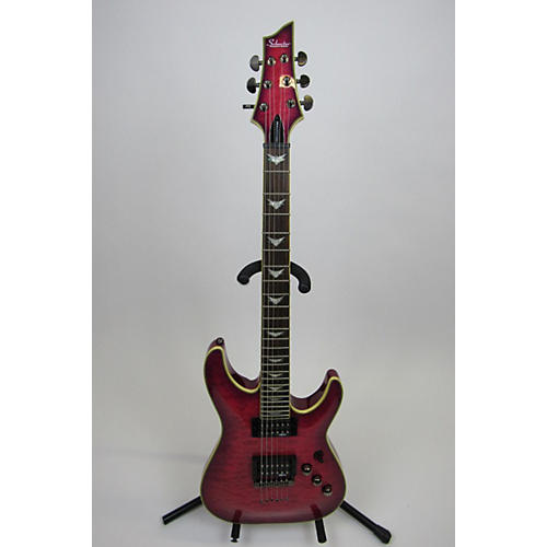Schecter Guitar Research Omen Extreme 6 Solid Body Electric Guitar Pink