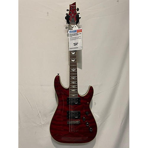 Schecter Guitar Research Omen Extreme 6 Solid Body Electric Guitar Wine Red