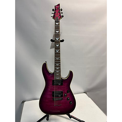 Schecter Guitar Research Omen Extreme 6 Solid Body Electric Guitar PURPLE BURST