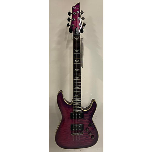 Schecter Guitar Research Omen Extreme 6 Solid Body Electric Guitar magenta