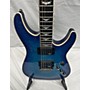 Used Schecter Guitar Research Omen Extreme 6 Solid Body Electric Guitar Blue Burst