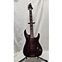 Used Schecter Guitar Research Omen Solid Body Electric Guitar redburst