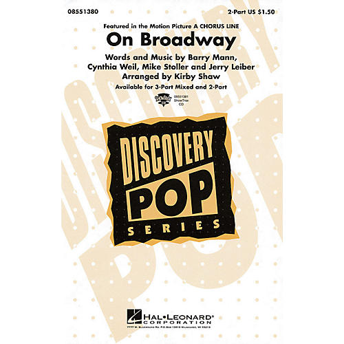 Hal Leonard On Broadway ShowTrax CD Arranged by Kirby Shaw