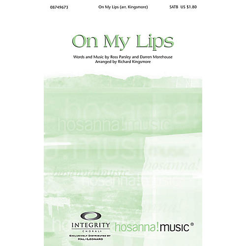 On My Lips CD ACCOMP Arranged by Richard Kingsmore