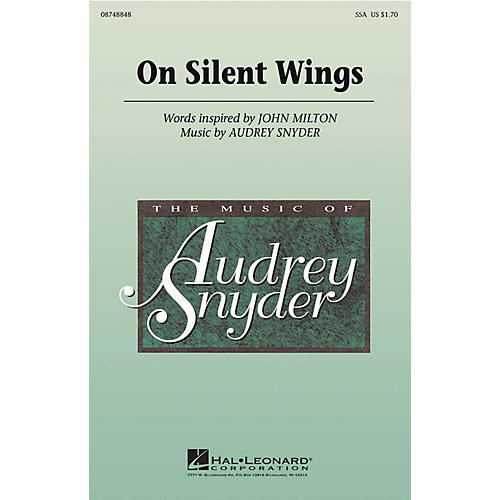 Hal Leonard On Silent Wings SSA composed by Audrey Snyder