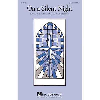 Hal Leonard On a Silent Night 2-Part arranged by Joyce Eilers