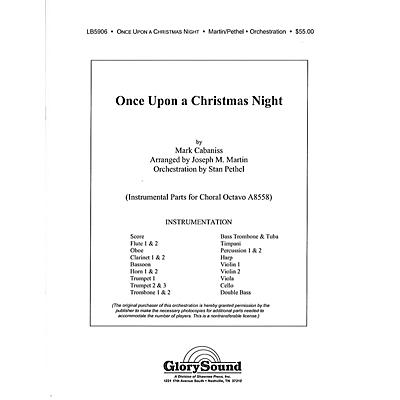Shawnee Press Once Upon a Christmas Night Score & Parts Arranged by Joseph M. Martin