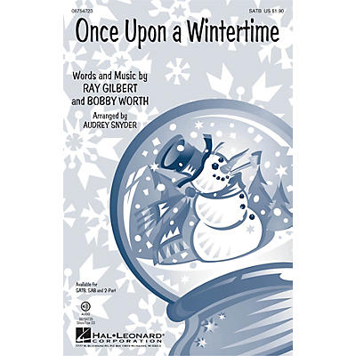 Hal Leonard Once Upon a Wintertime SAB Arranged by Audrey Snyder