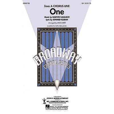 Hal Leonard One 2-Part arranged by Anita Kerr
