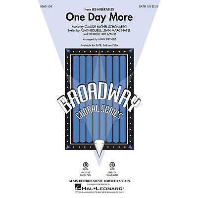 Hal Leonard One Day More (from Les Misérables) ShowTrax CD Arranged by Mark Brymer