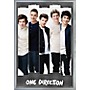 Trends International One Direction - Bars Poster Framed Silver