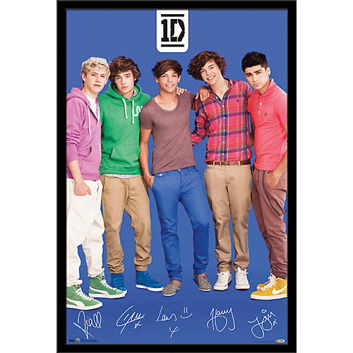 One Direction - Blue Poster