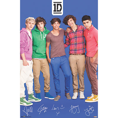 Trends International One Direction - Blue Poster