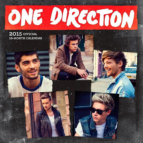 One Direction 2015 Calendar Square 12x12