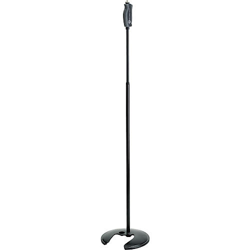 K&M One Hand Microphone Stand with Stackable Round Base Condition 1 - Mint