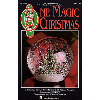 Hal Leonard One Magic Christmas (Feature Medley) SATB Singer arranged by Mac Huff