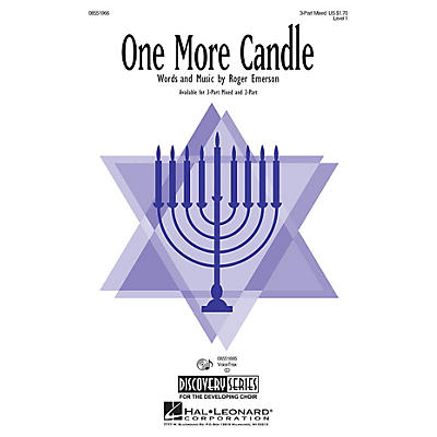 Hal Leonard One More Candle VoiceTrax CD Composed by Roger Emerson